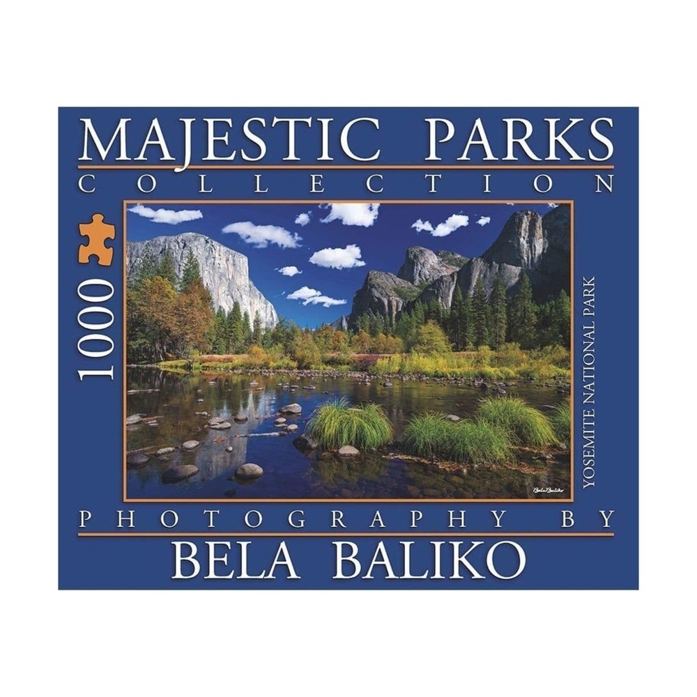 🆕 MAJESTIC PARKS Jigsaw Puzzle Yosemite National Park Bela Baliko 1000 Piece NIB
